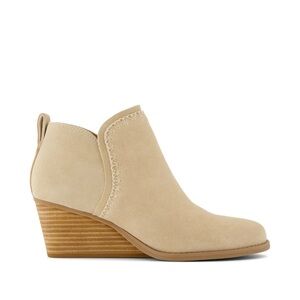 TOMS Kaia Leather Ankle Boots